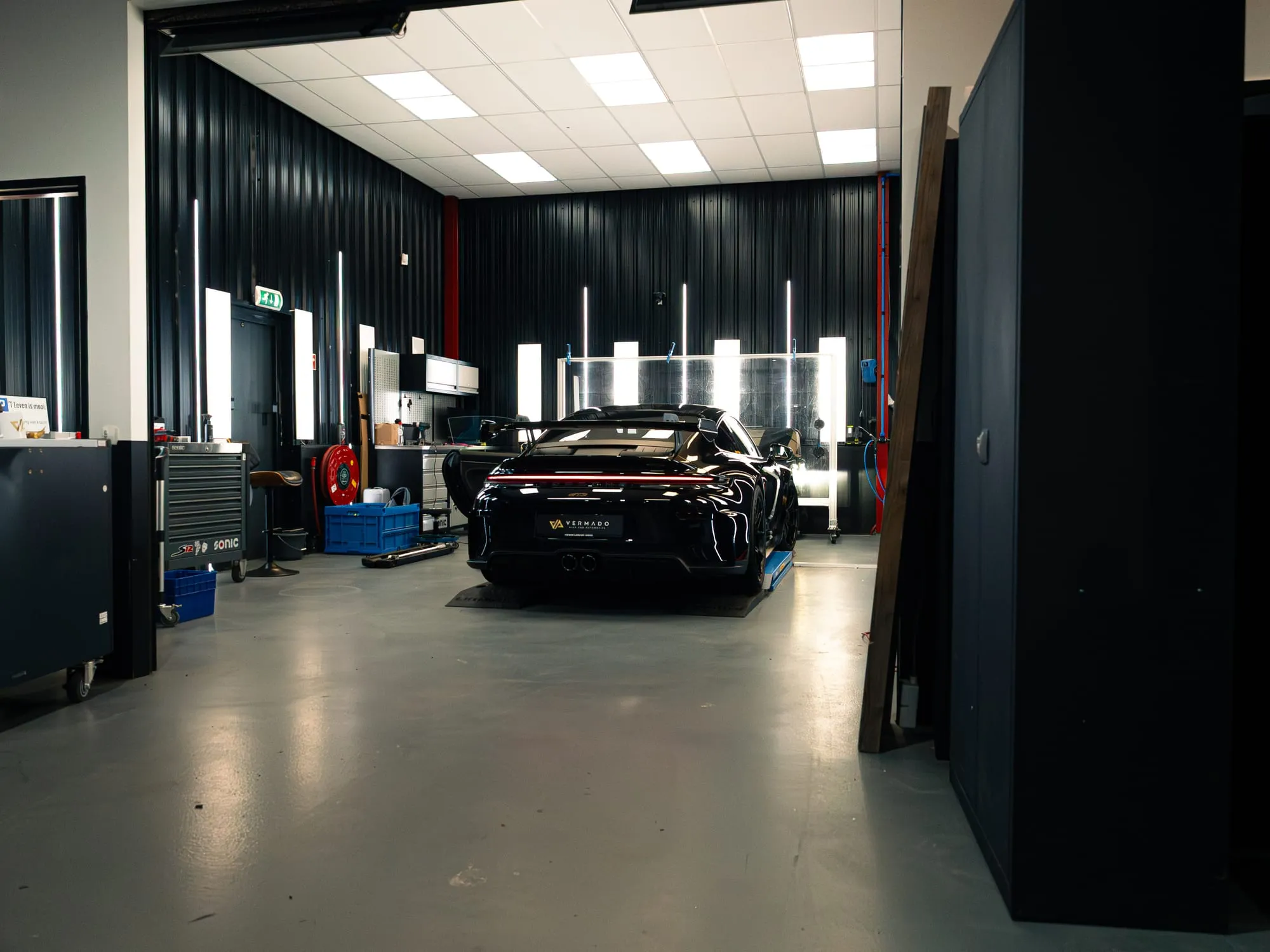 Vermado Porsche, PCCB remmen & ophanging